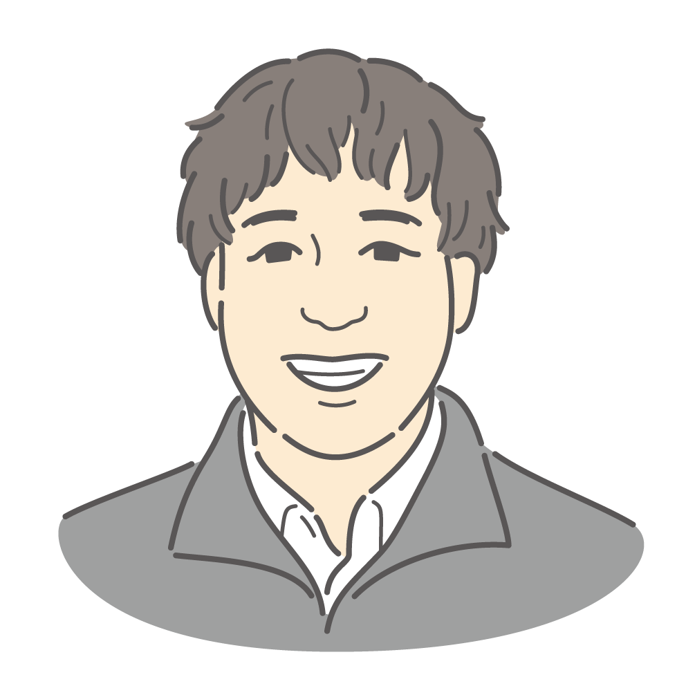 担当者の似顔絵