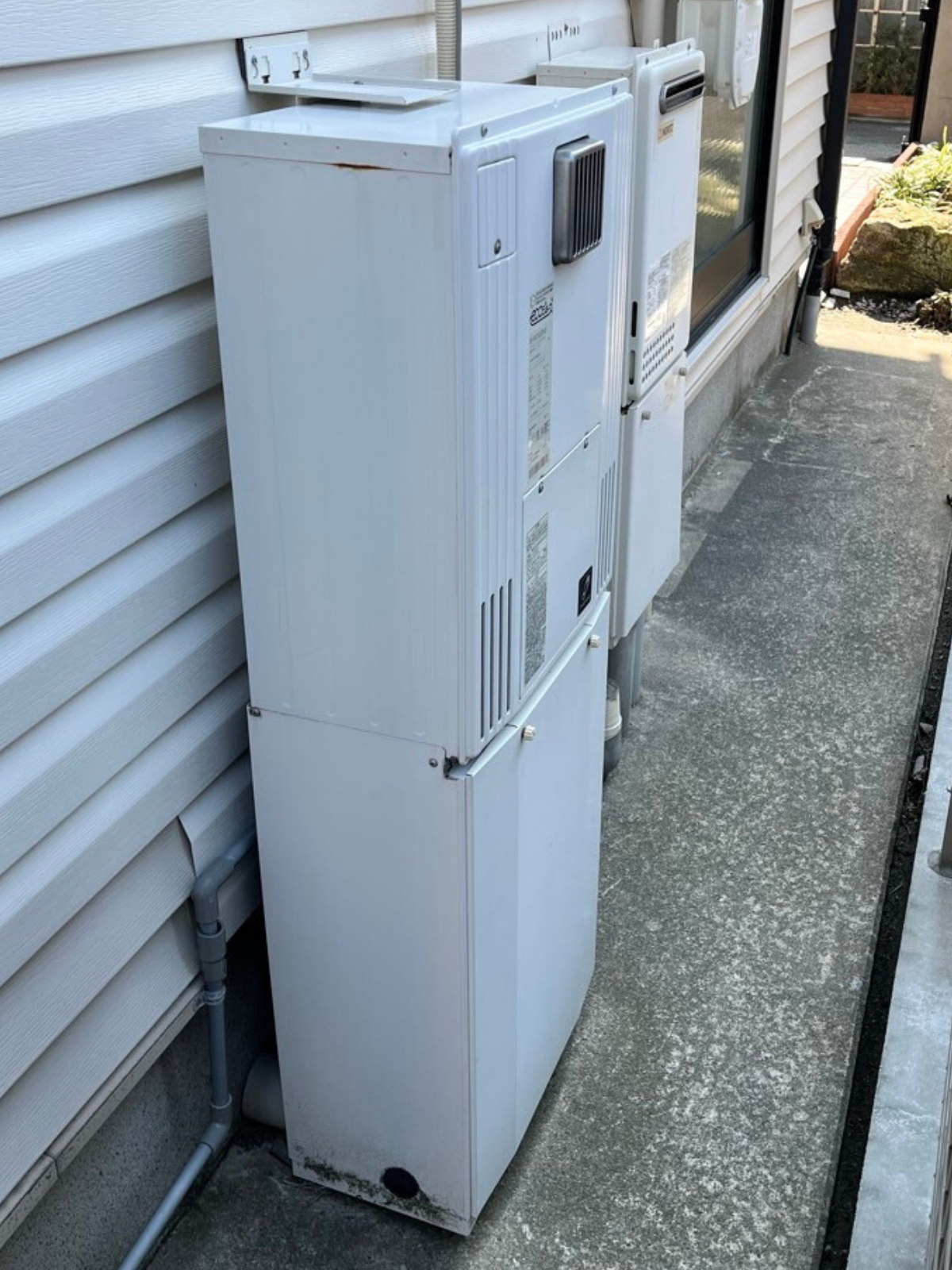 【新潟市中央区|ユニットバス入替えと同時に、給湯器も更新して安心】