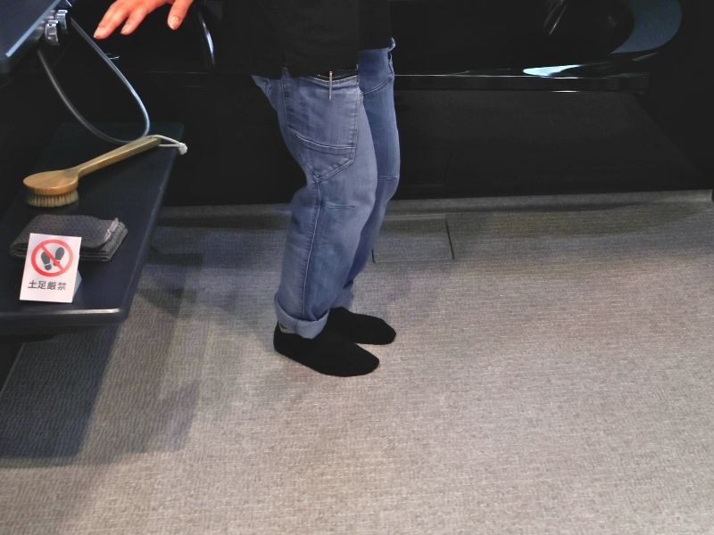 TOTO ほっからり床 施工写真1