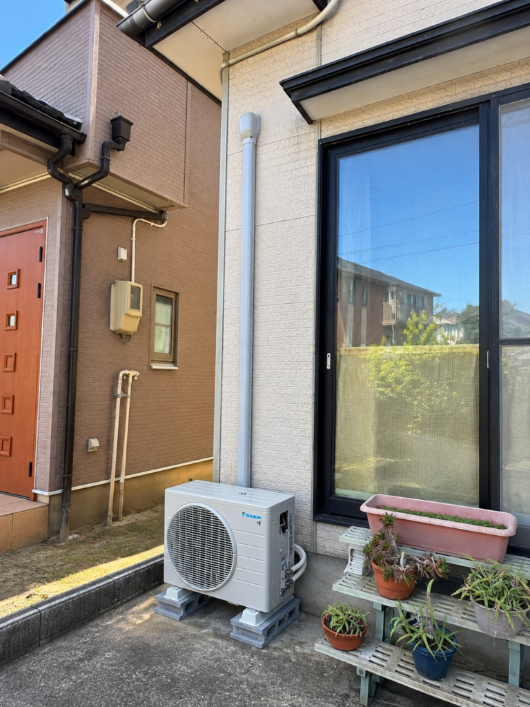 ダイキンのエアコンを新設したお部屋